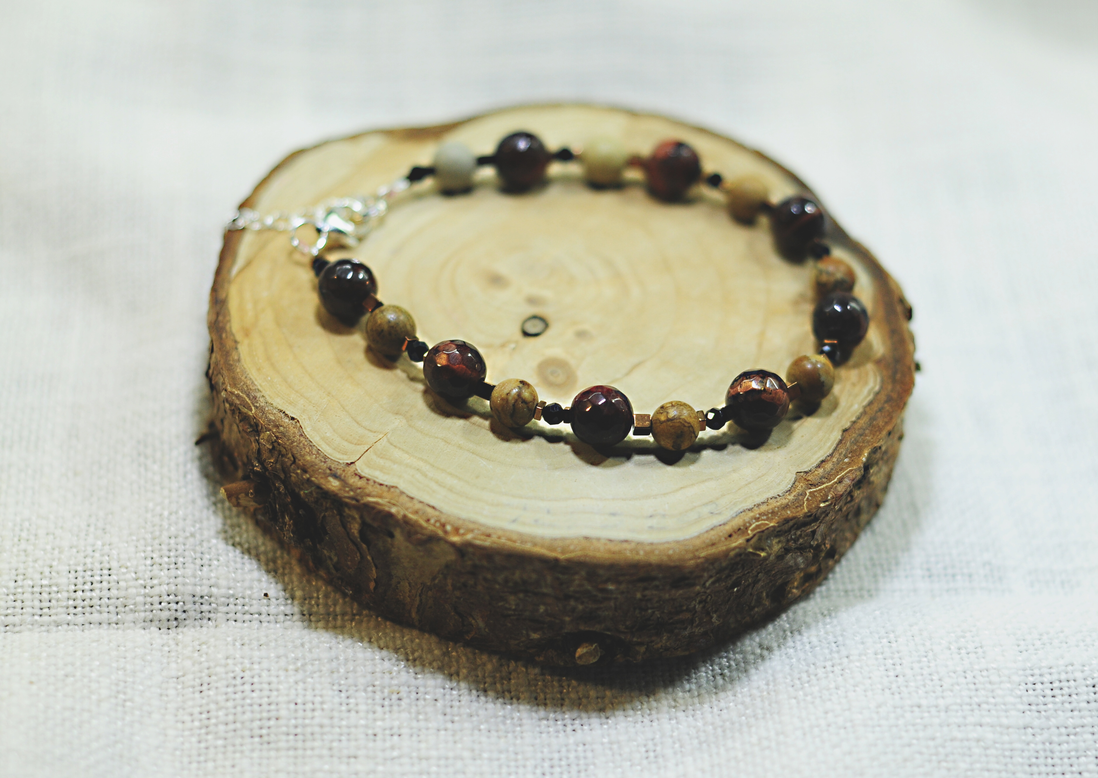 Bransoletka z jaspisem - nr kat. 394a