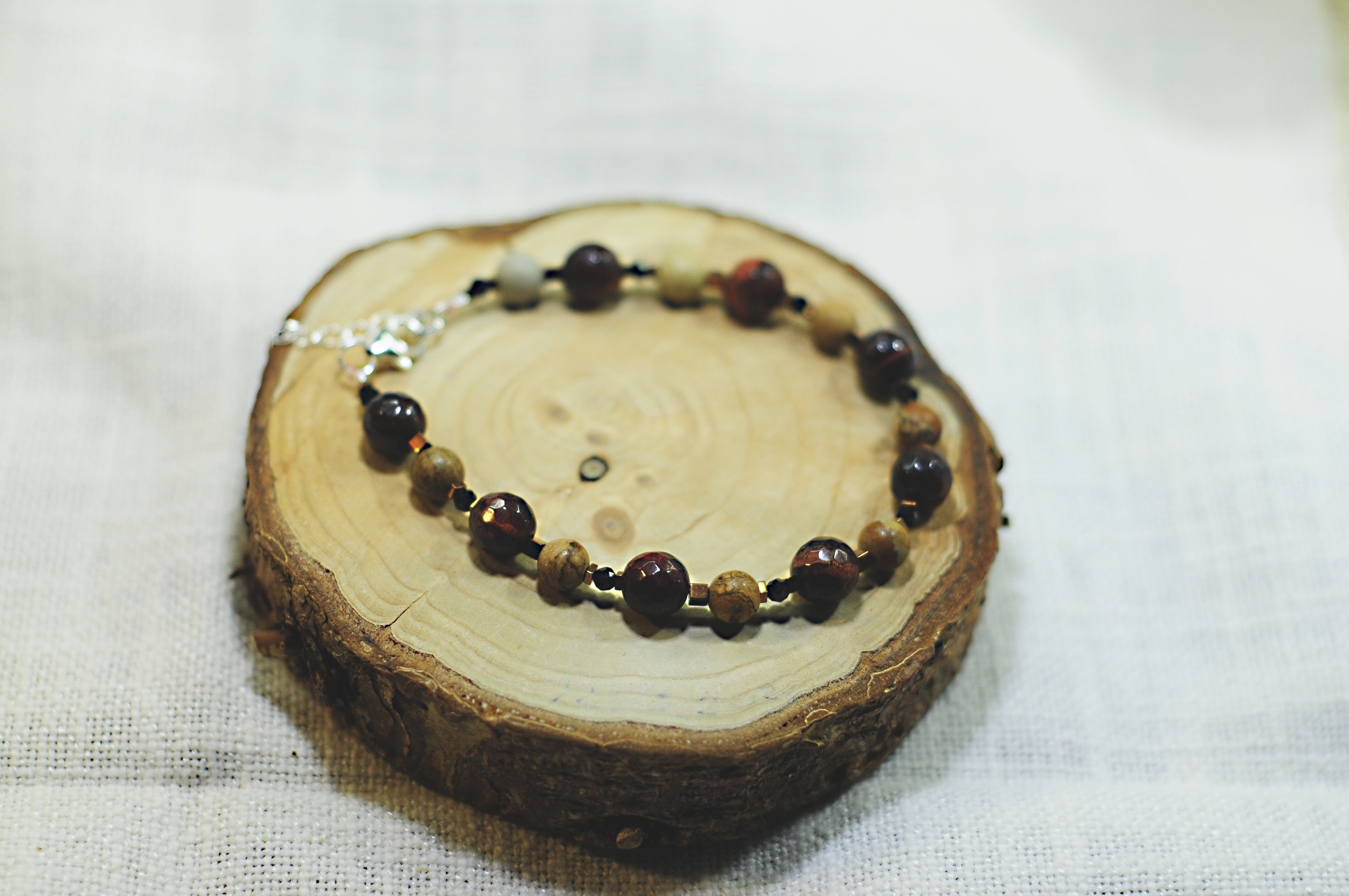 Bransoletka z jaspisem - nr kat. 394a