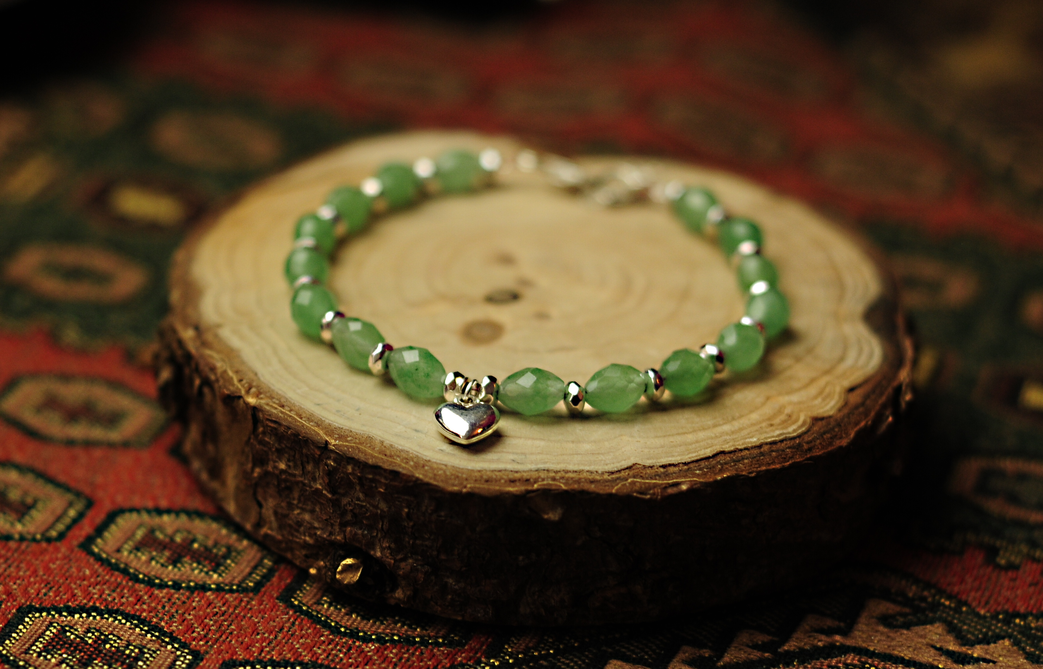 Bransoletka z awenturynem - nr kat. 399a