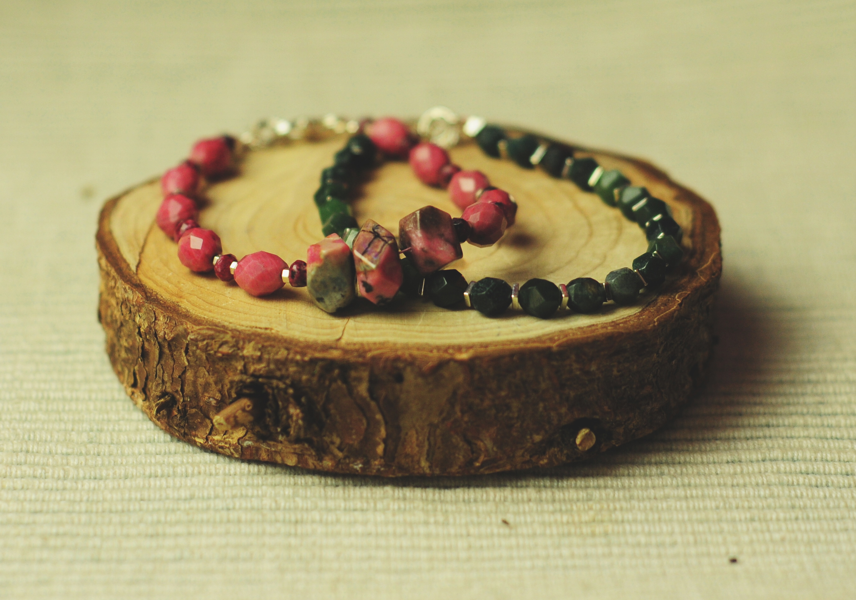 Bransoletka z agatem - nr kat. 401a