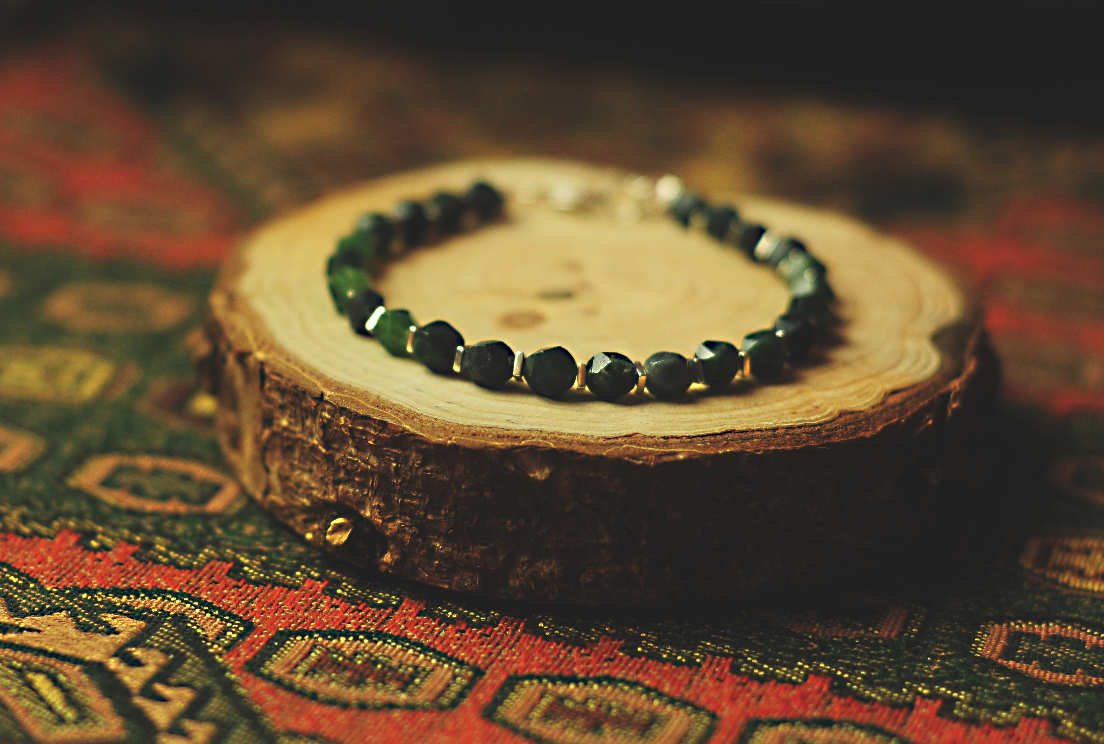 Naszyjnik i bransoletka z agatem - nr kat. 401 i 401a