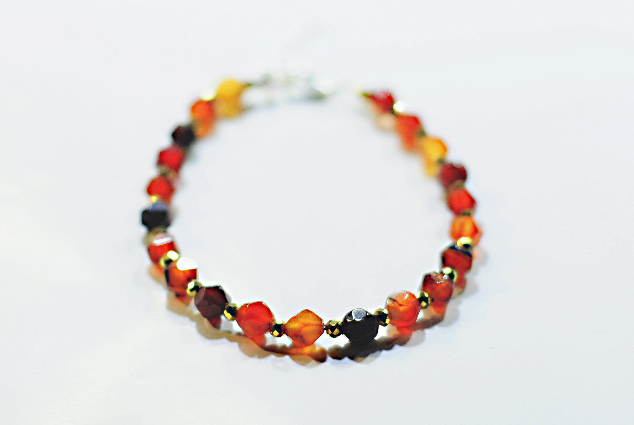 Bransoletka z agatem - nr kat. 402a