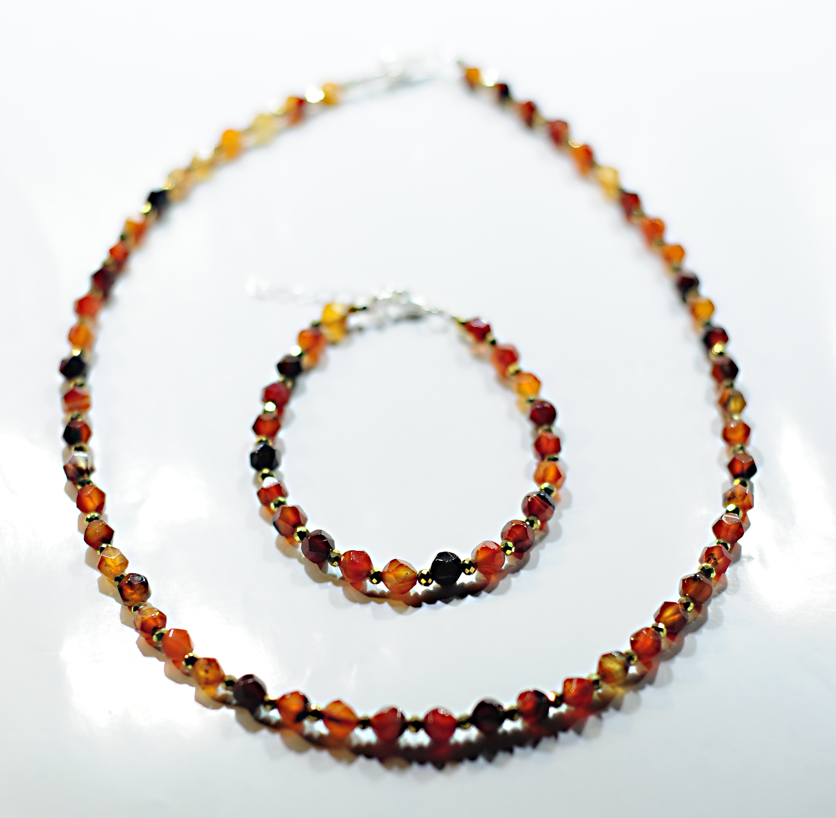 Naszyjnik z agatem - nr kat. 402