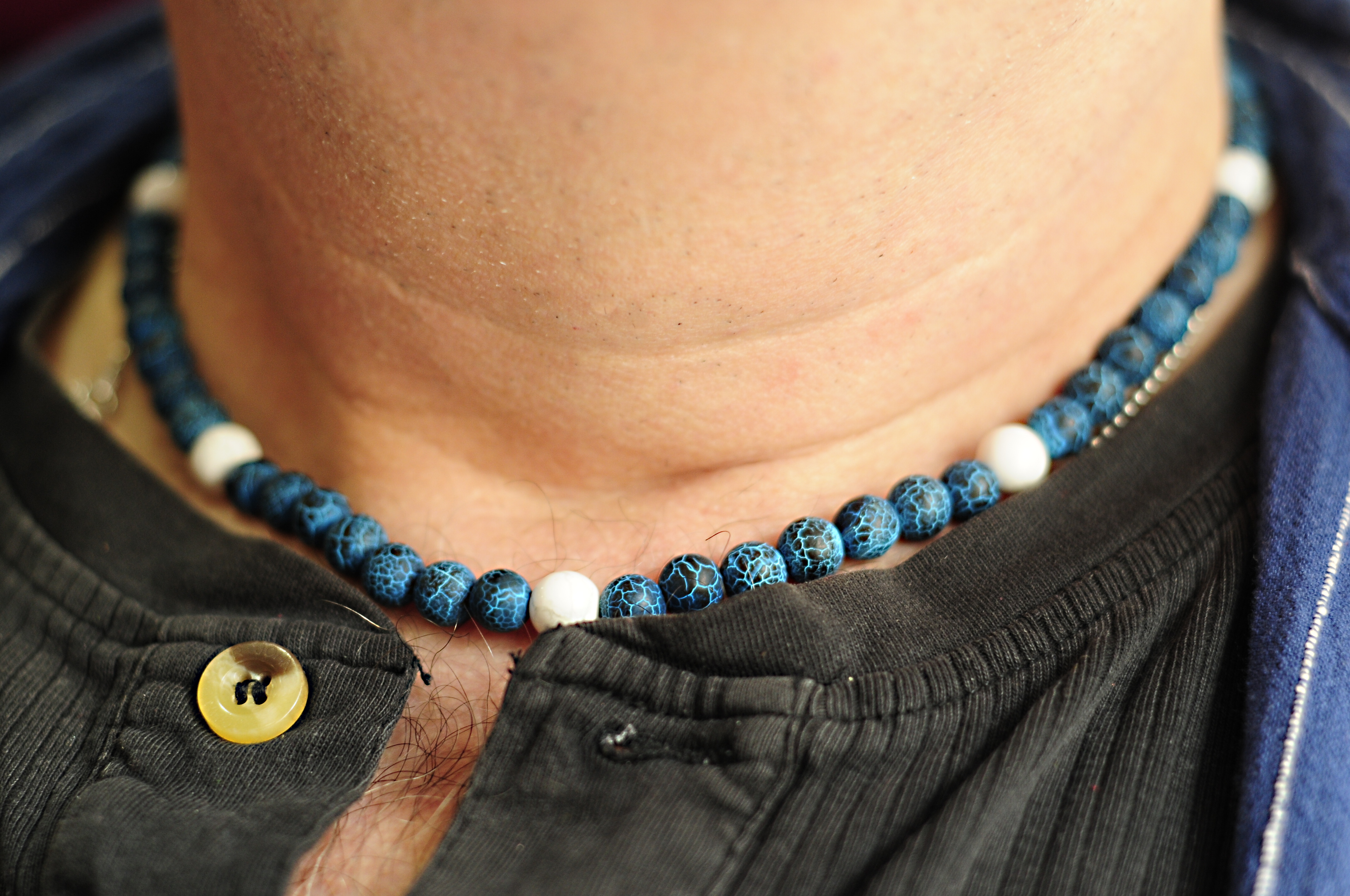 Naszyjnik z agatem - nr kat. 405