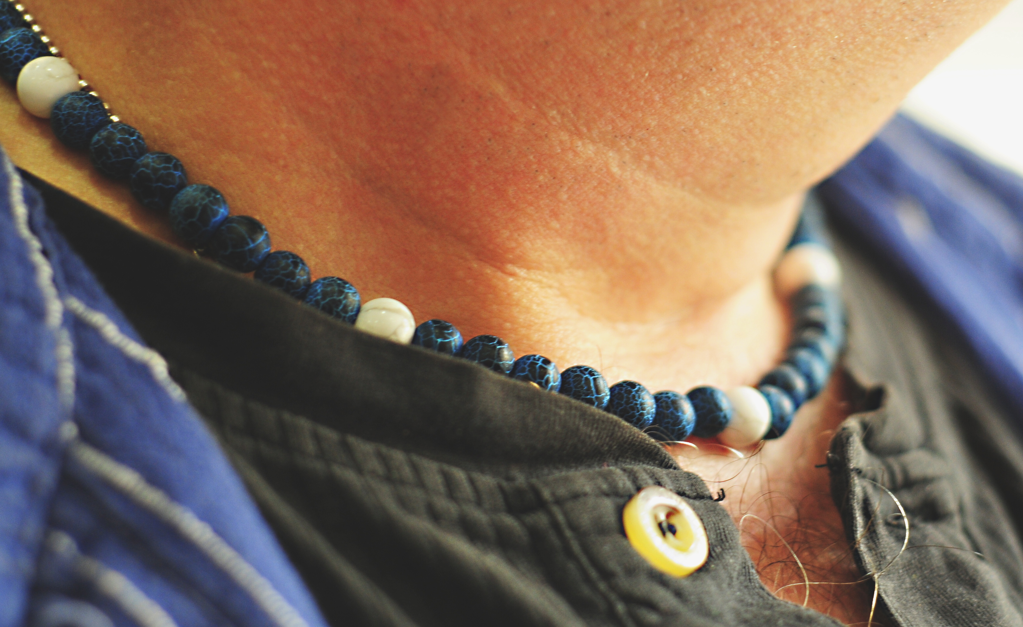 Naszyjnik i bransoletka z agatem - nr kat. 405 i 405a