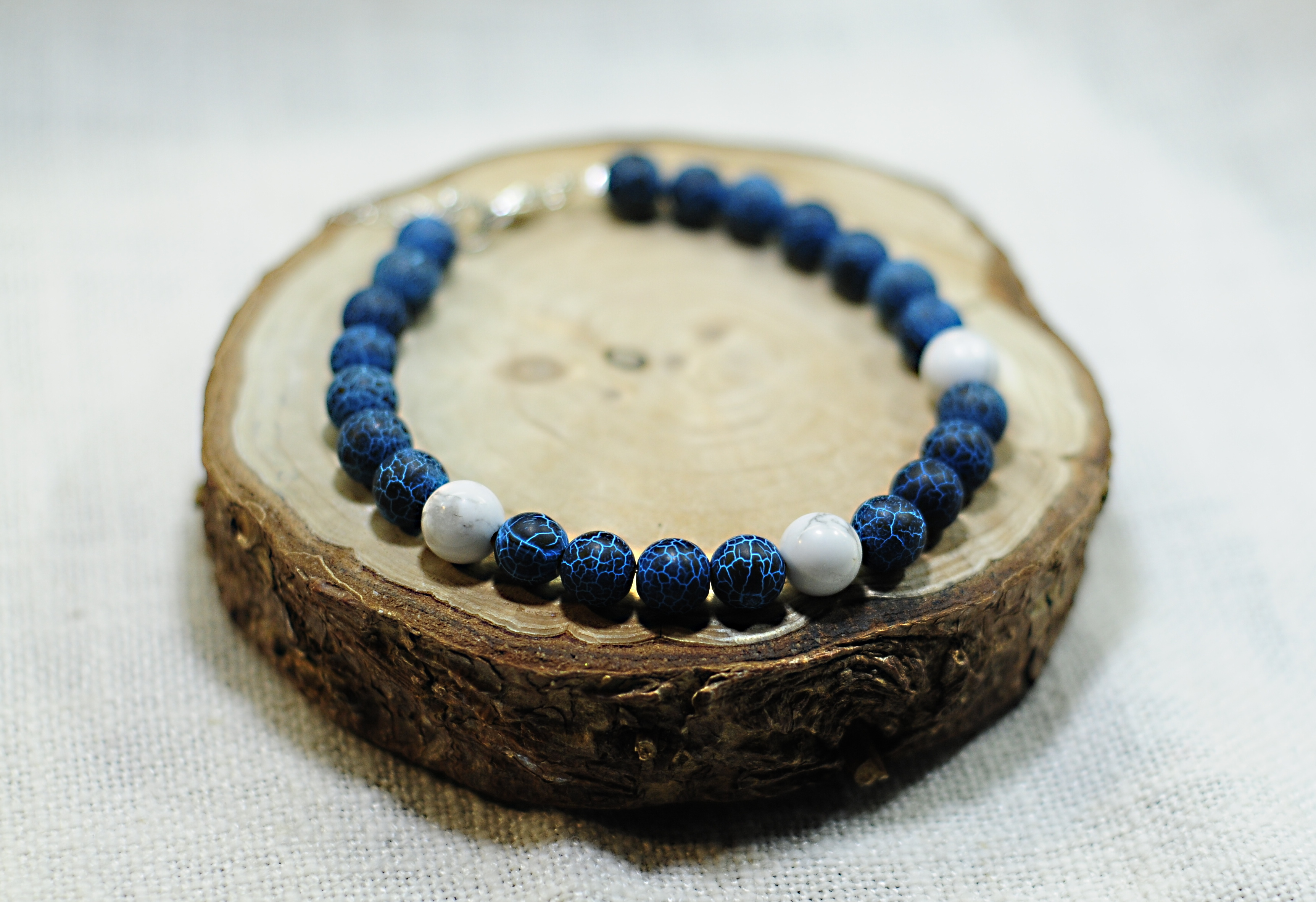 Naszyjnik i bransoletka z agatem - nr kat. 405 i 405a