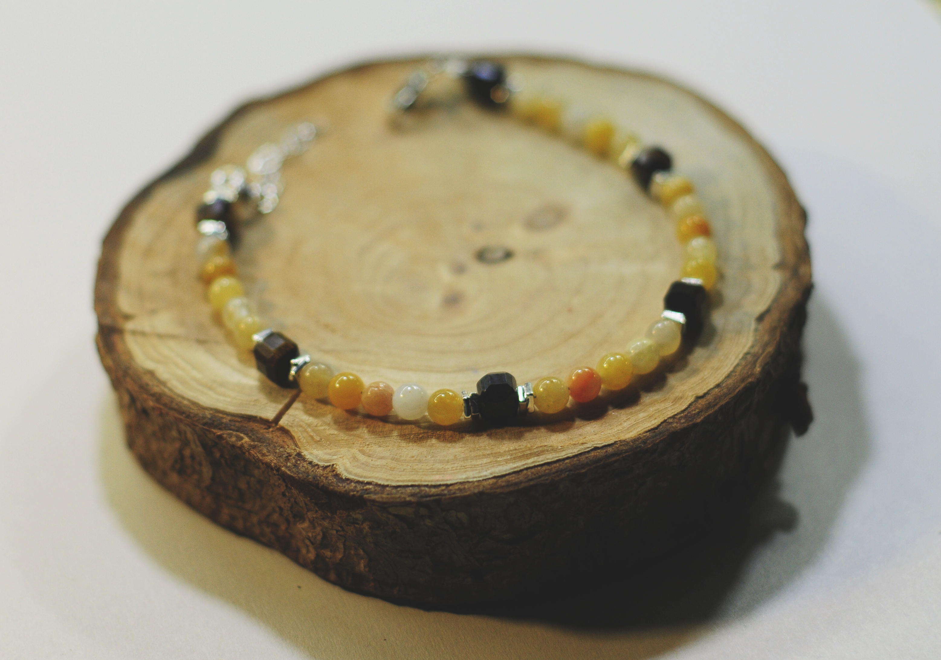 Bransoletka z topazem - nr kat. 408a