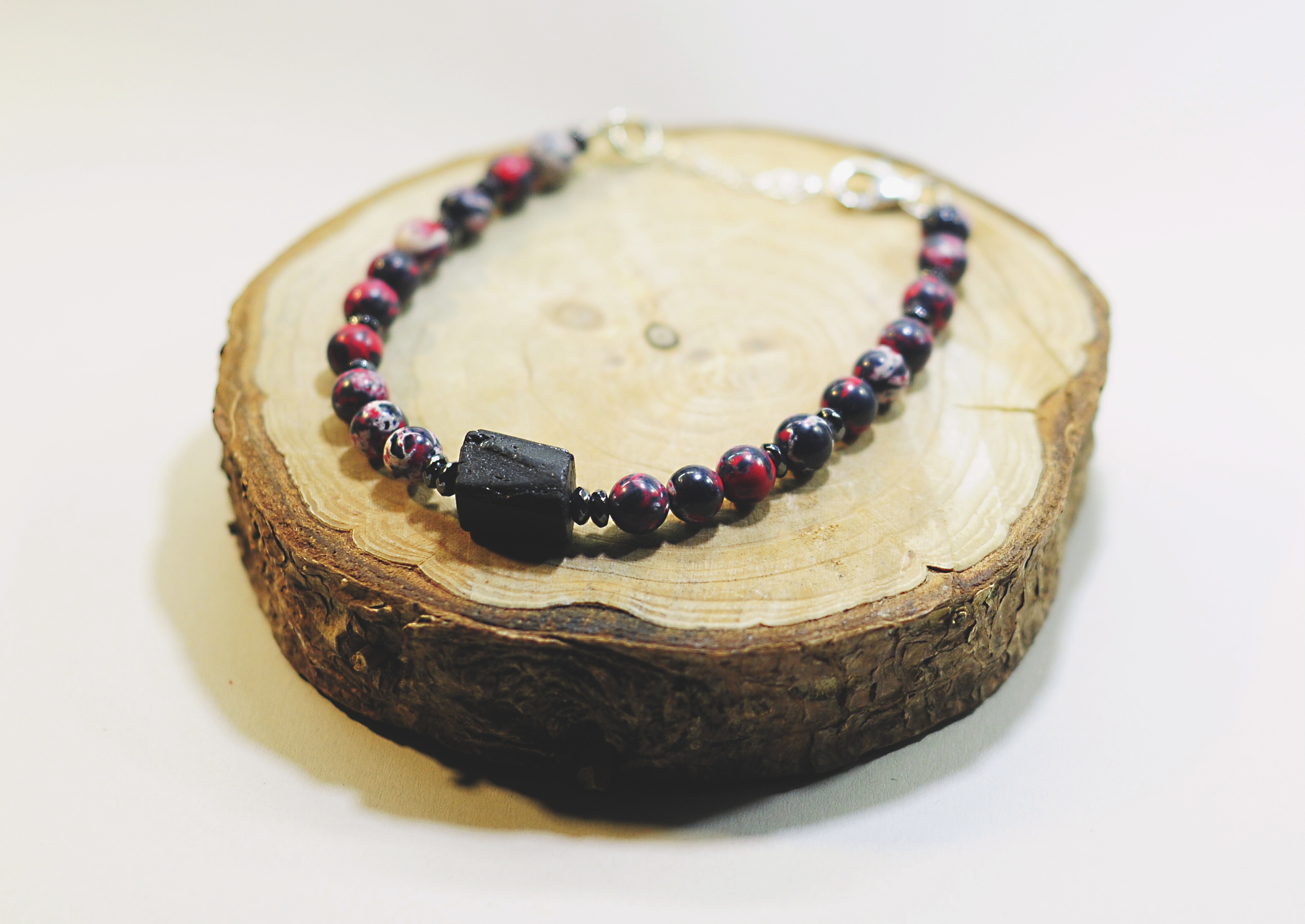 Bransoletka z jaspisem - nr kat. 410a