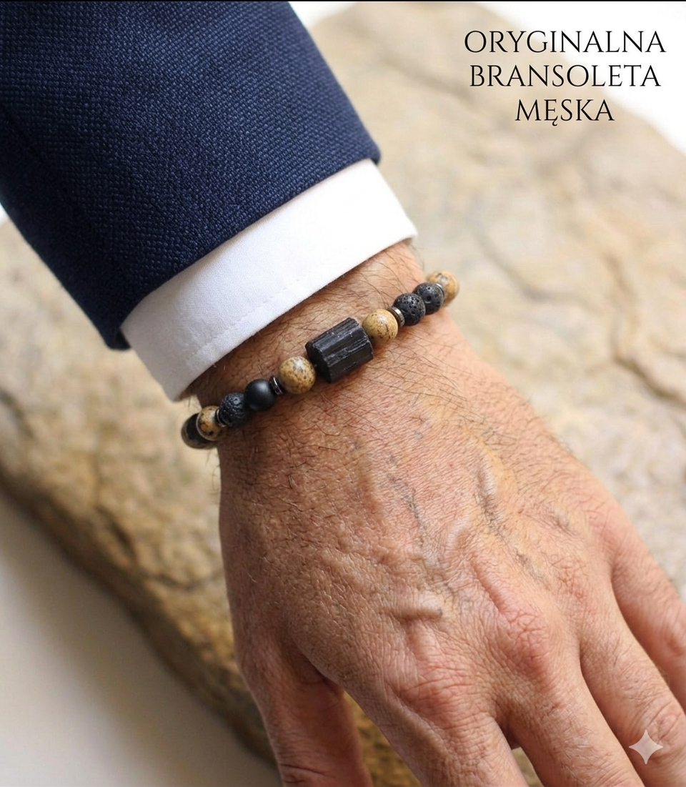 Bransoletka z jaspisem - nr kat. 471a