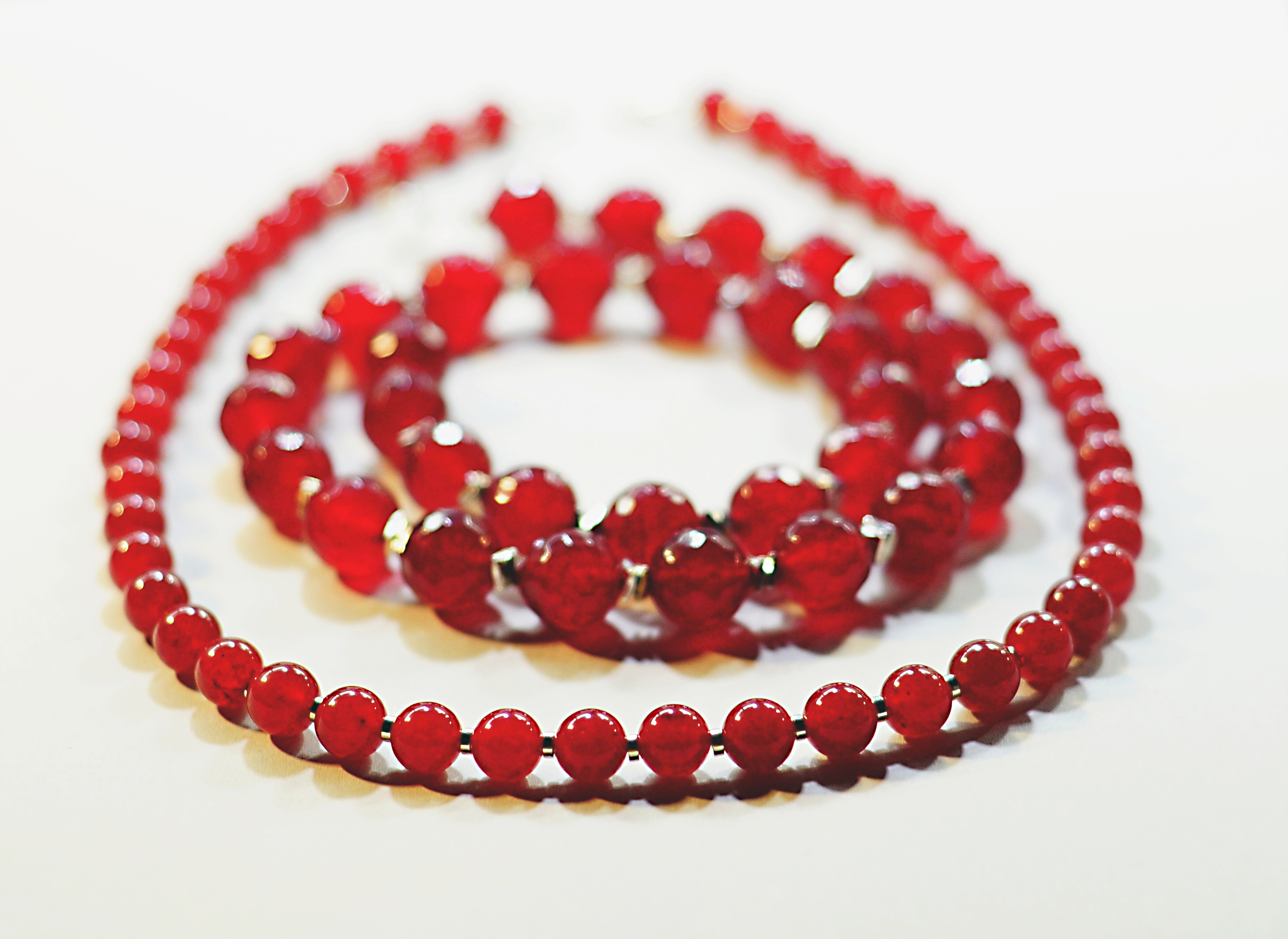 Naszyjnik z chalcedonem - nr kat. 417