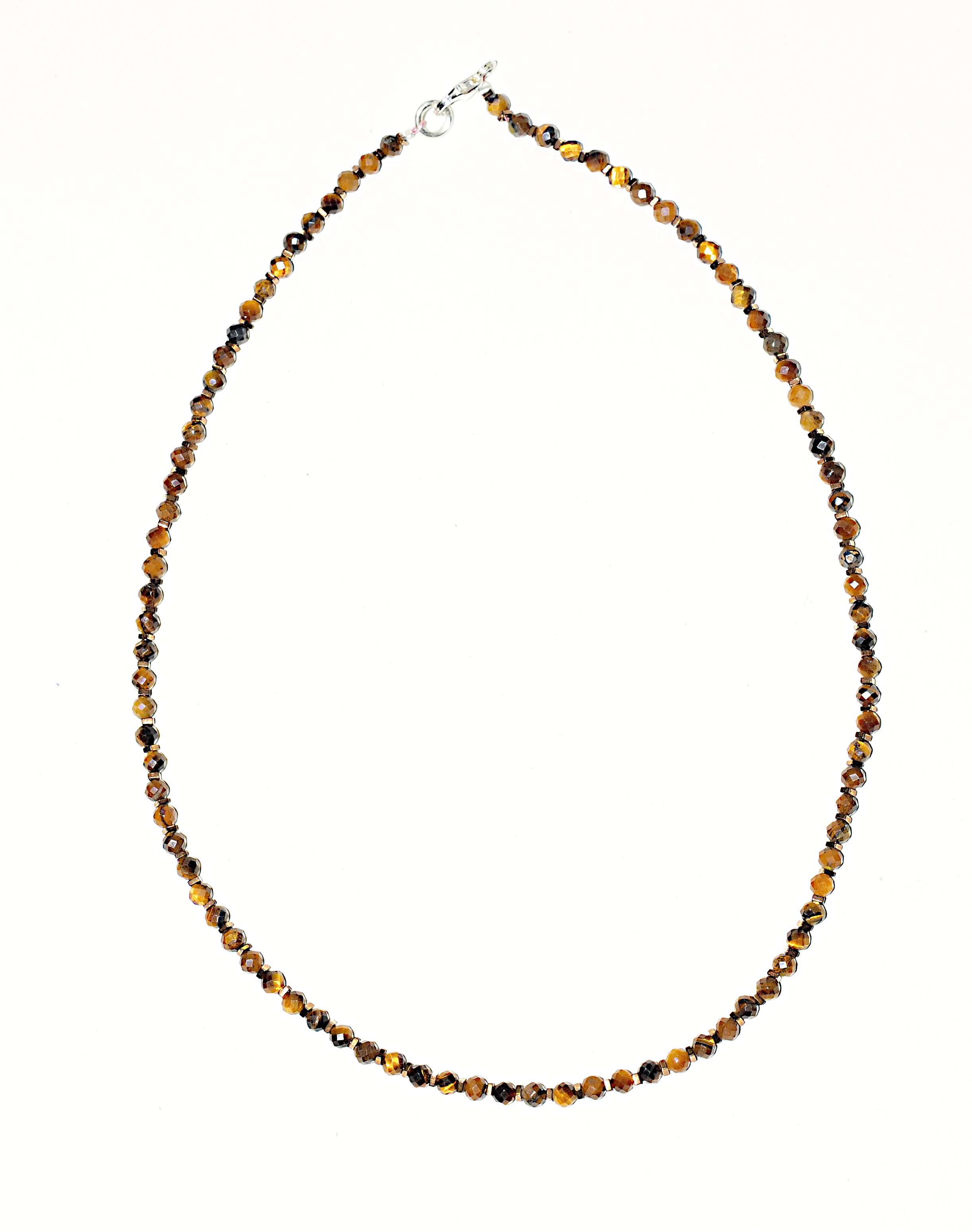 Naszyjnik z tygrysim okiem - nr kat. 414