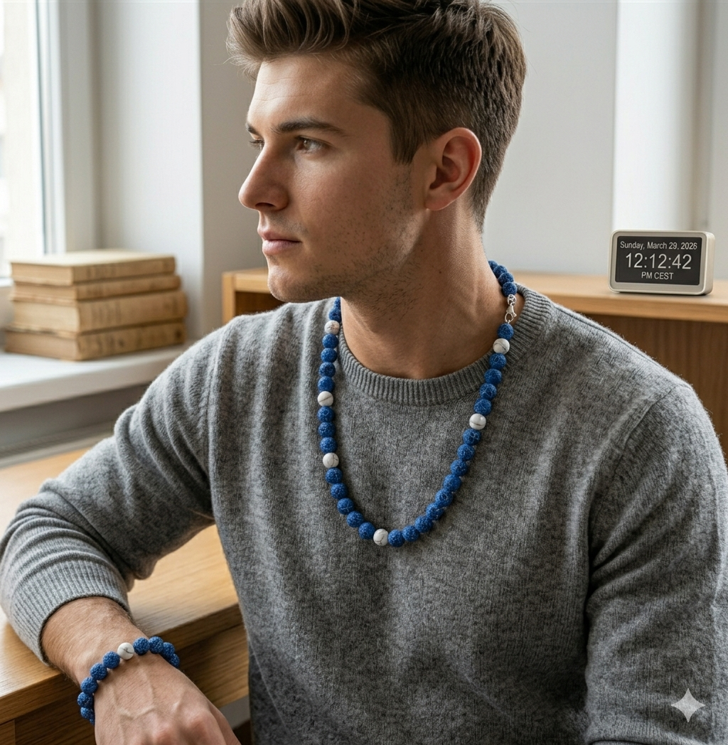 Naszyjnik z agatem - nr kat. 405