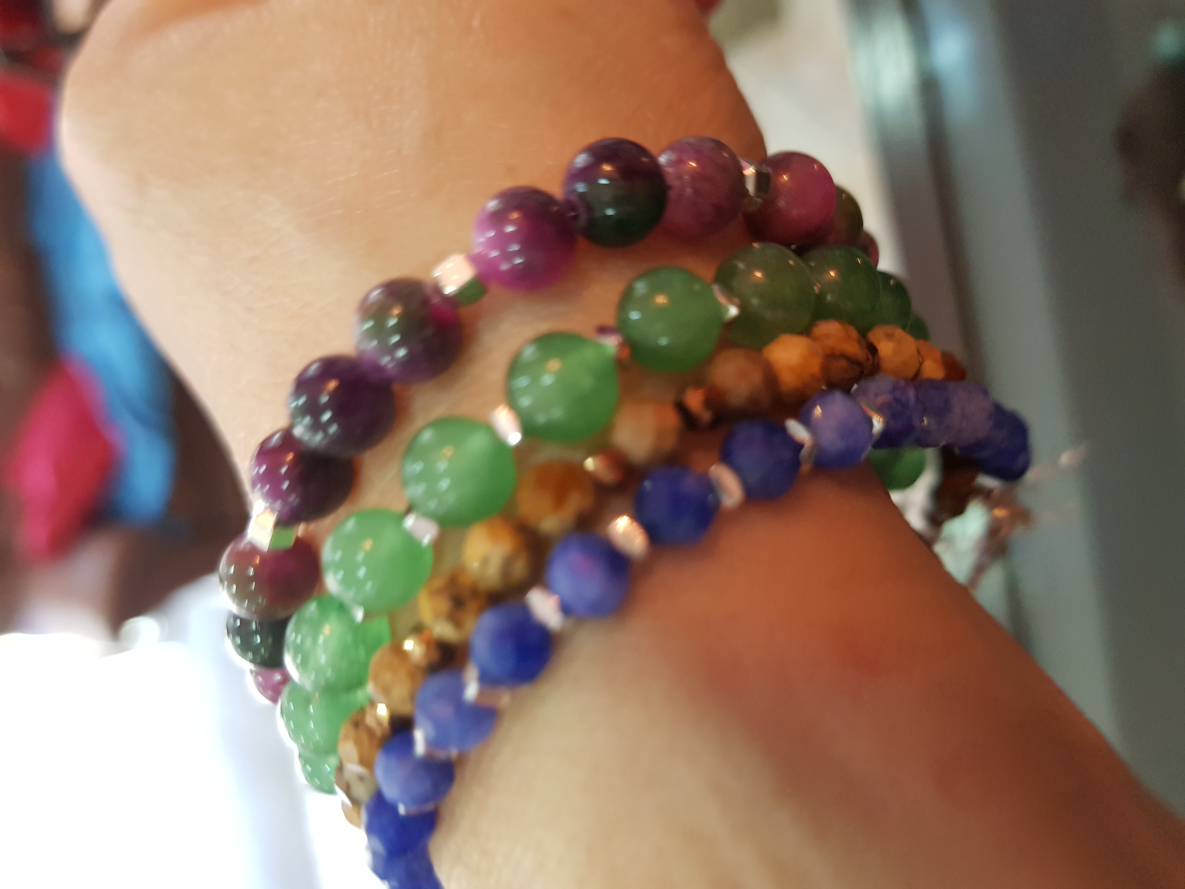 Bransoletka z turmalinem - nr kat. 419a