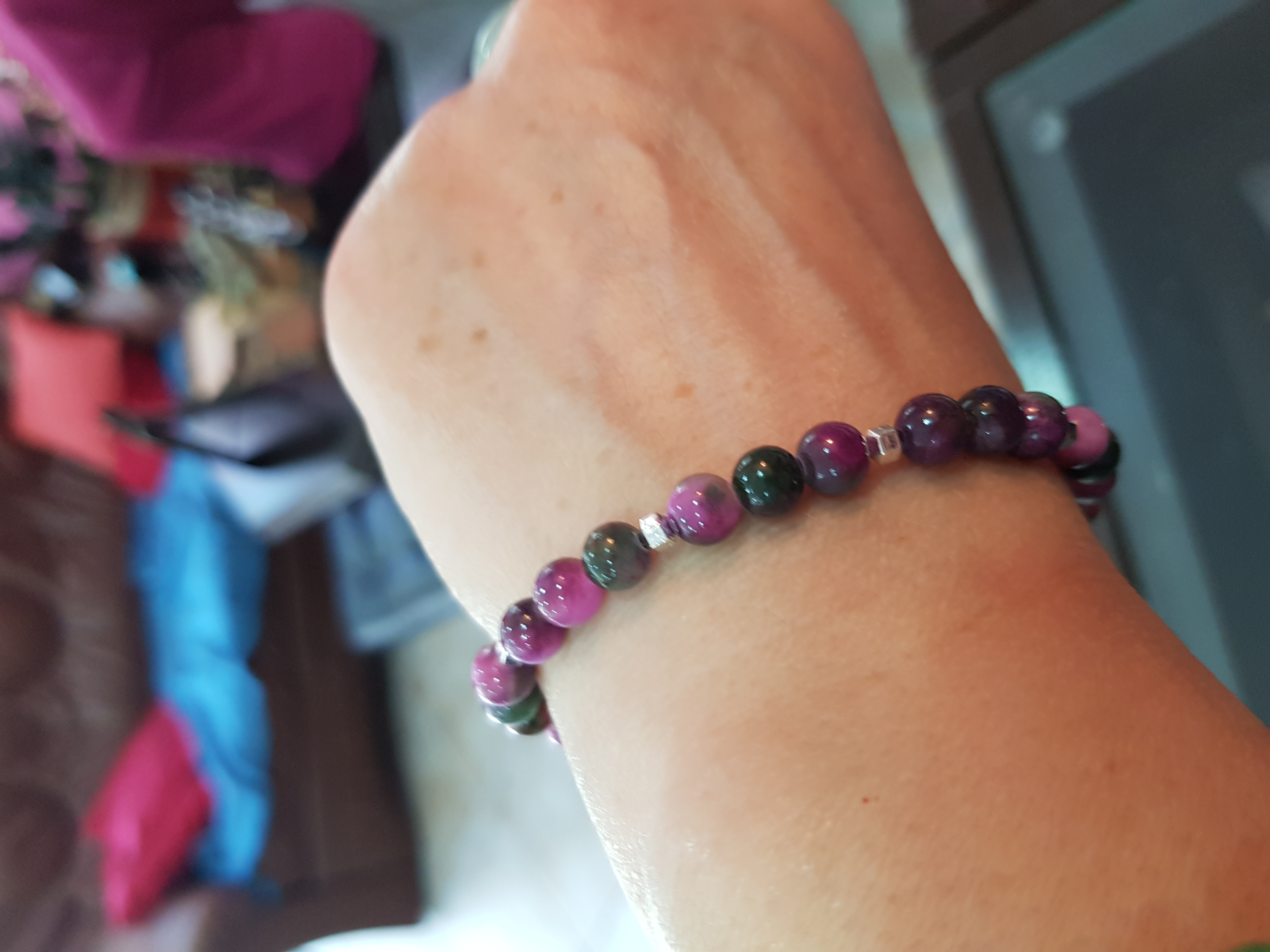 Bransoletka z turmalinem - nr kat. 419a