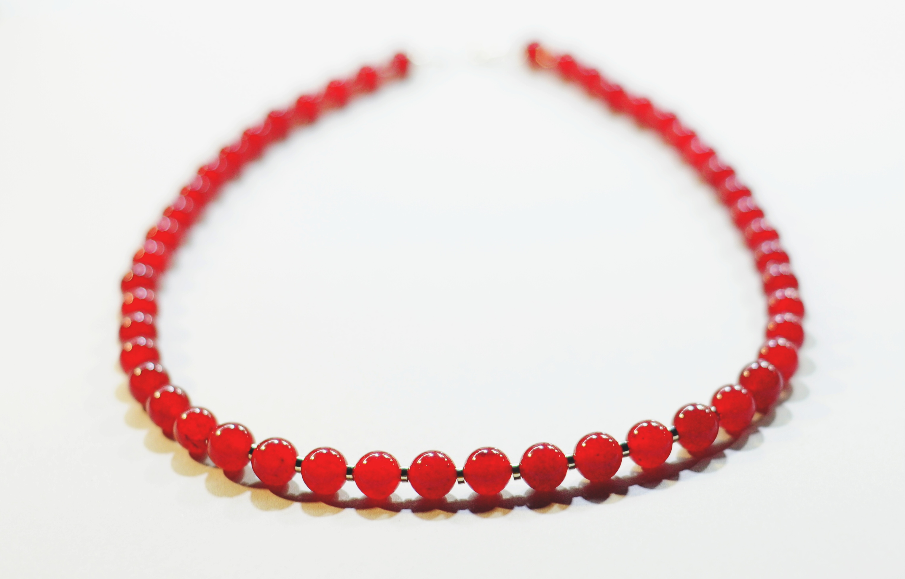 Naszyjnik z chalcedonem - nr kat. 417