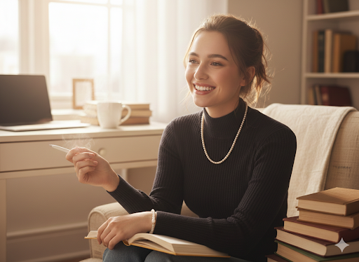 Naszyjnik z kryształem górskim - nr kat. 387