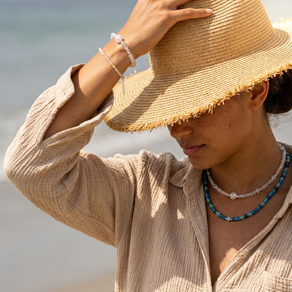 Naszyjnik z agatem - nr kat. 427