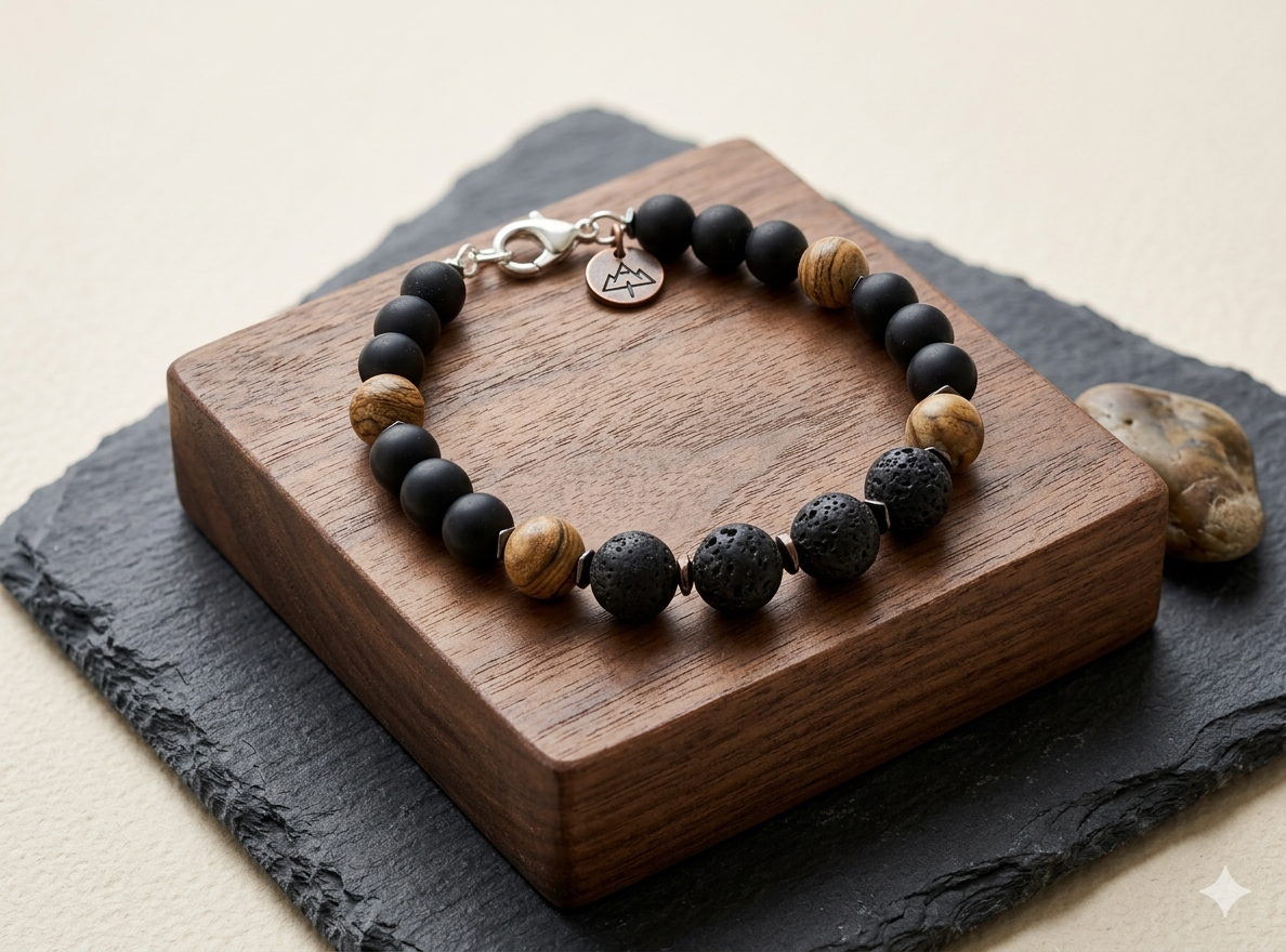 Bransoletka z jaspisem - nr kat. 471b