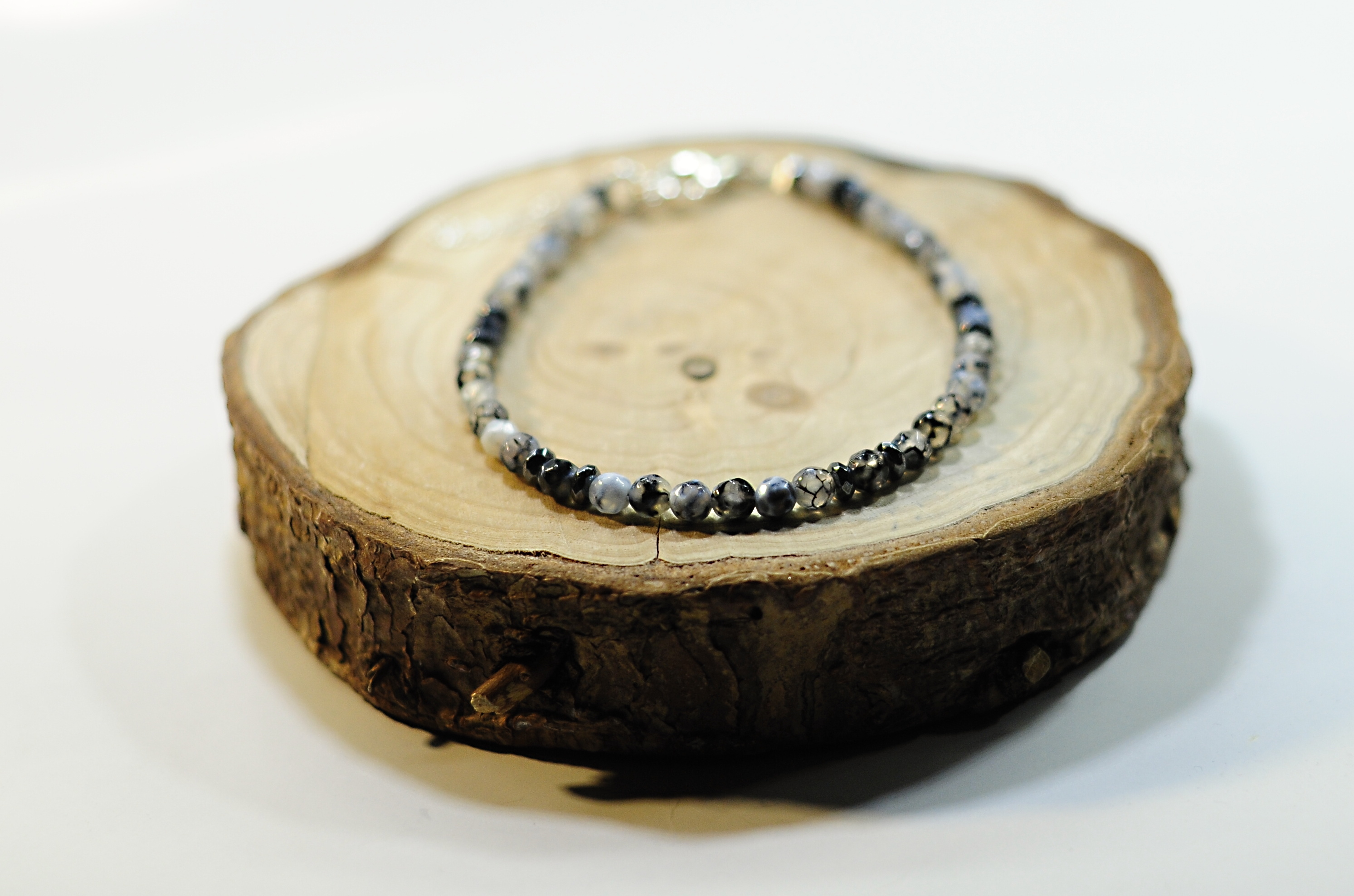 Bransoletka z agatem  - nr kat. 425a