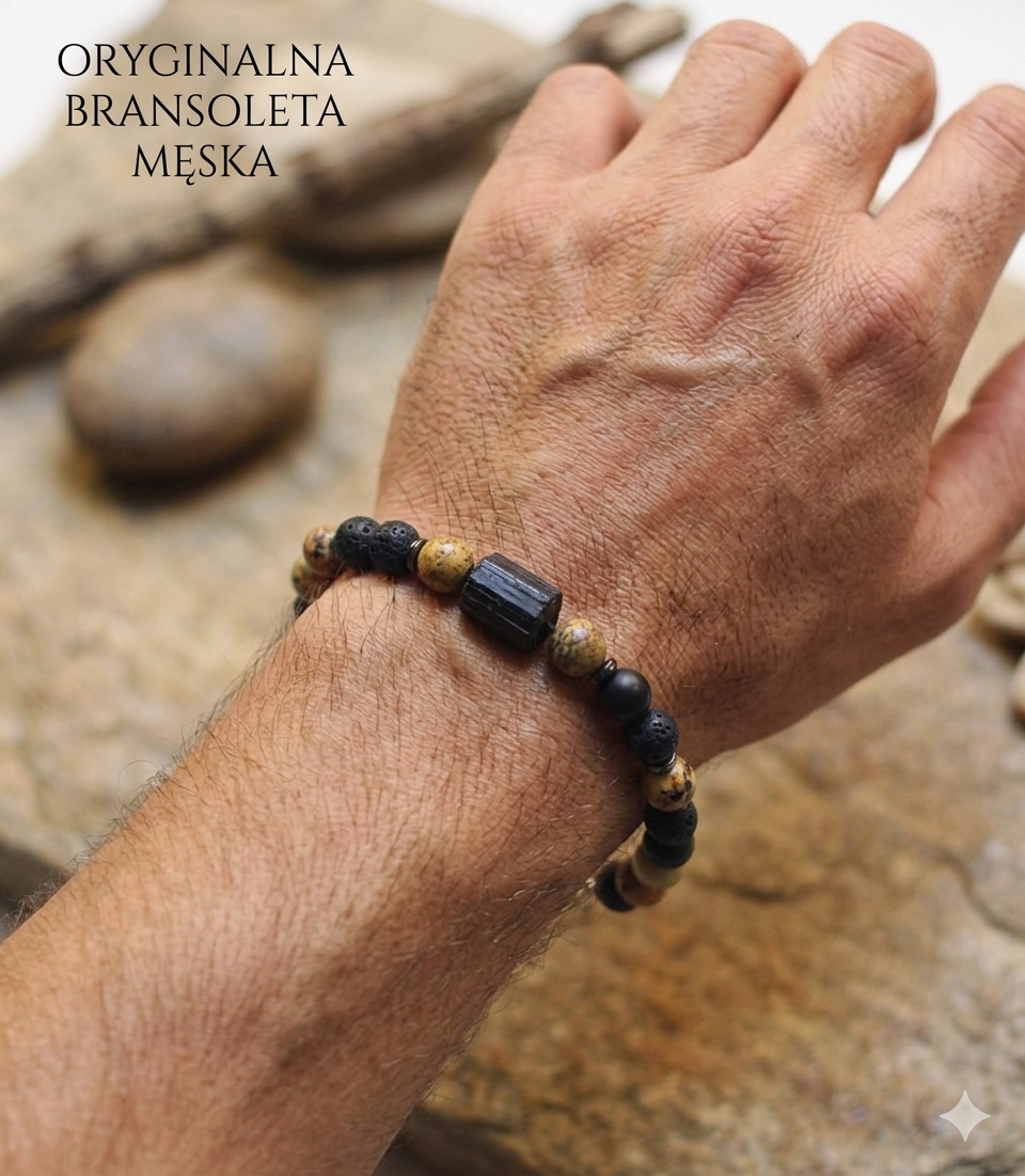 Bransoletka z jaspisem - nr kat. 471a