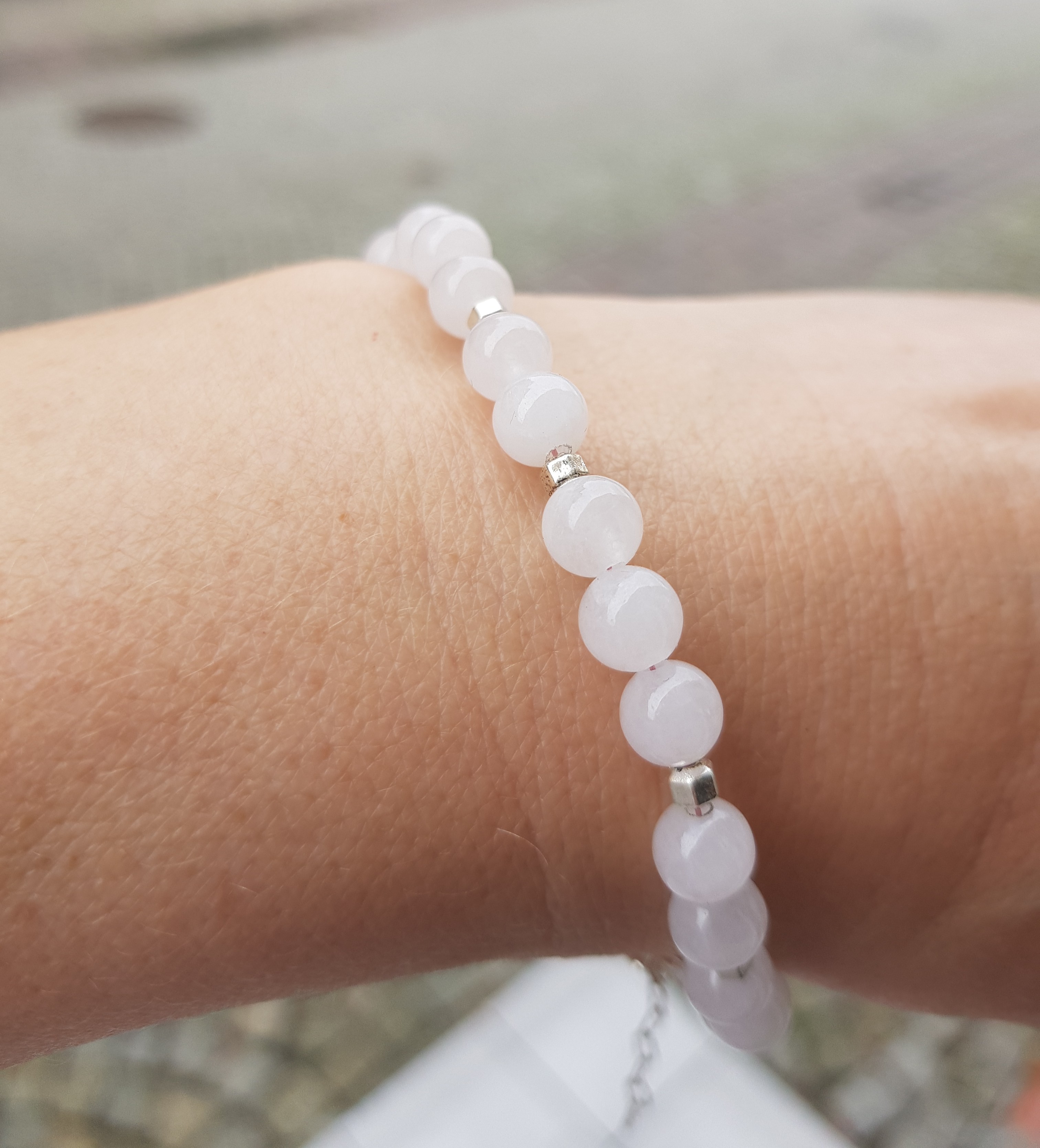 Bransoletka z kamieniem księżycowym - nr kat. 413a