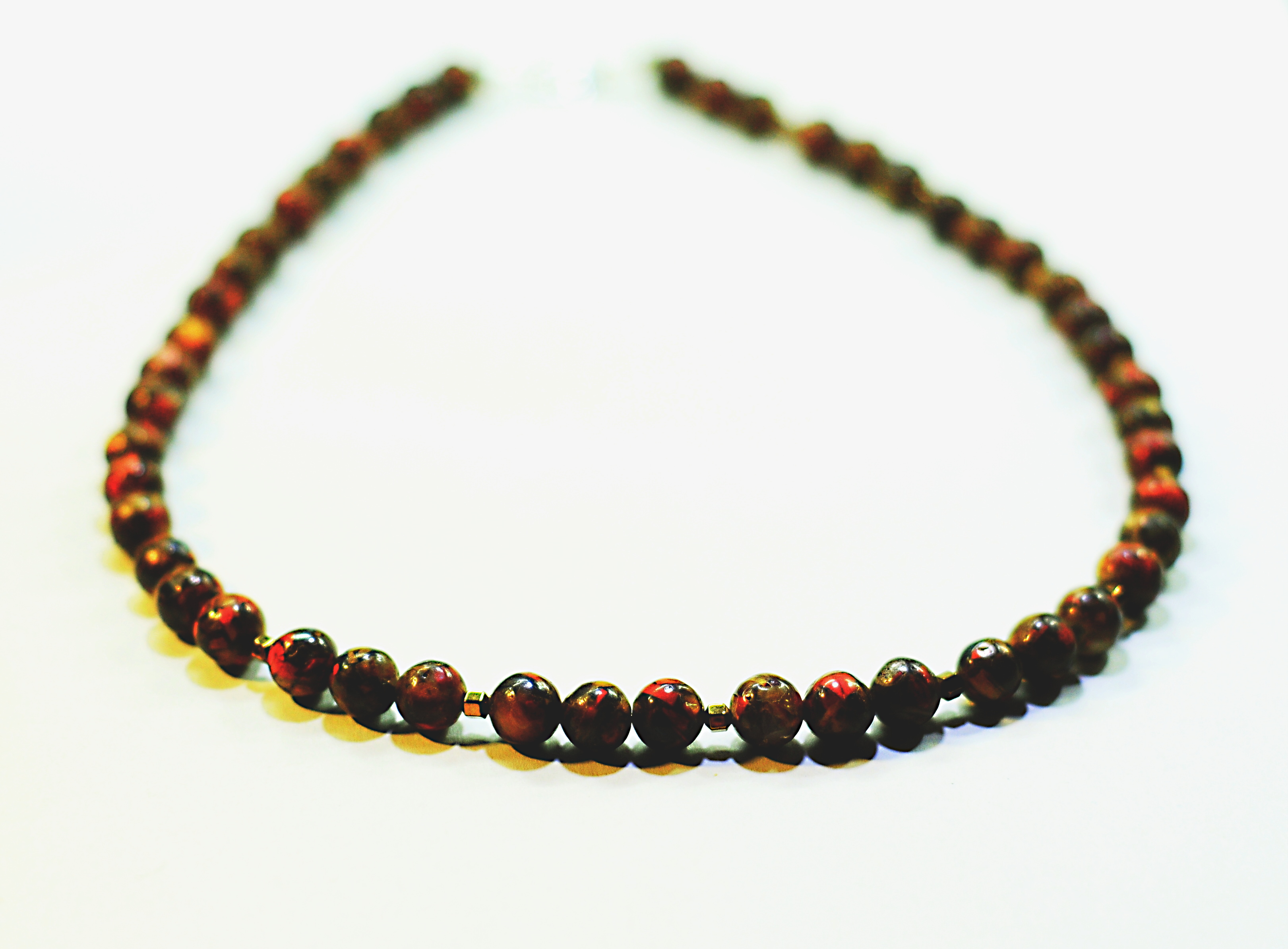 Naszyjnik z jaspisem - nr kat. 418