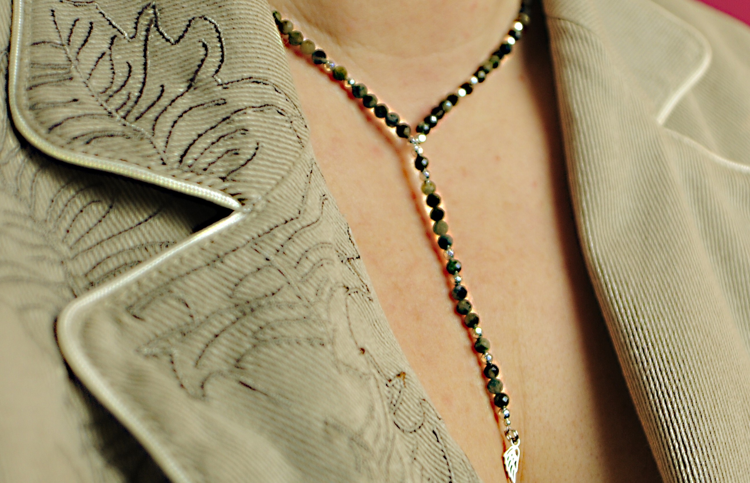 Naszyjnik z turmalinem - nr kat. 308