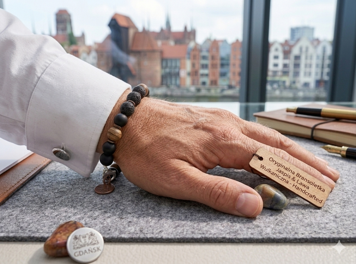 Bransoletka z jaspisem - nr kat. 471b