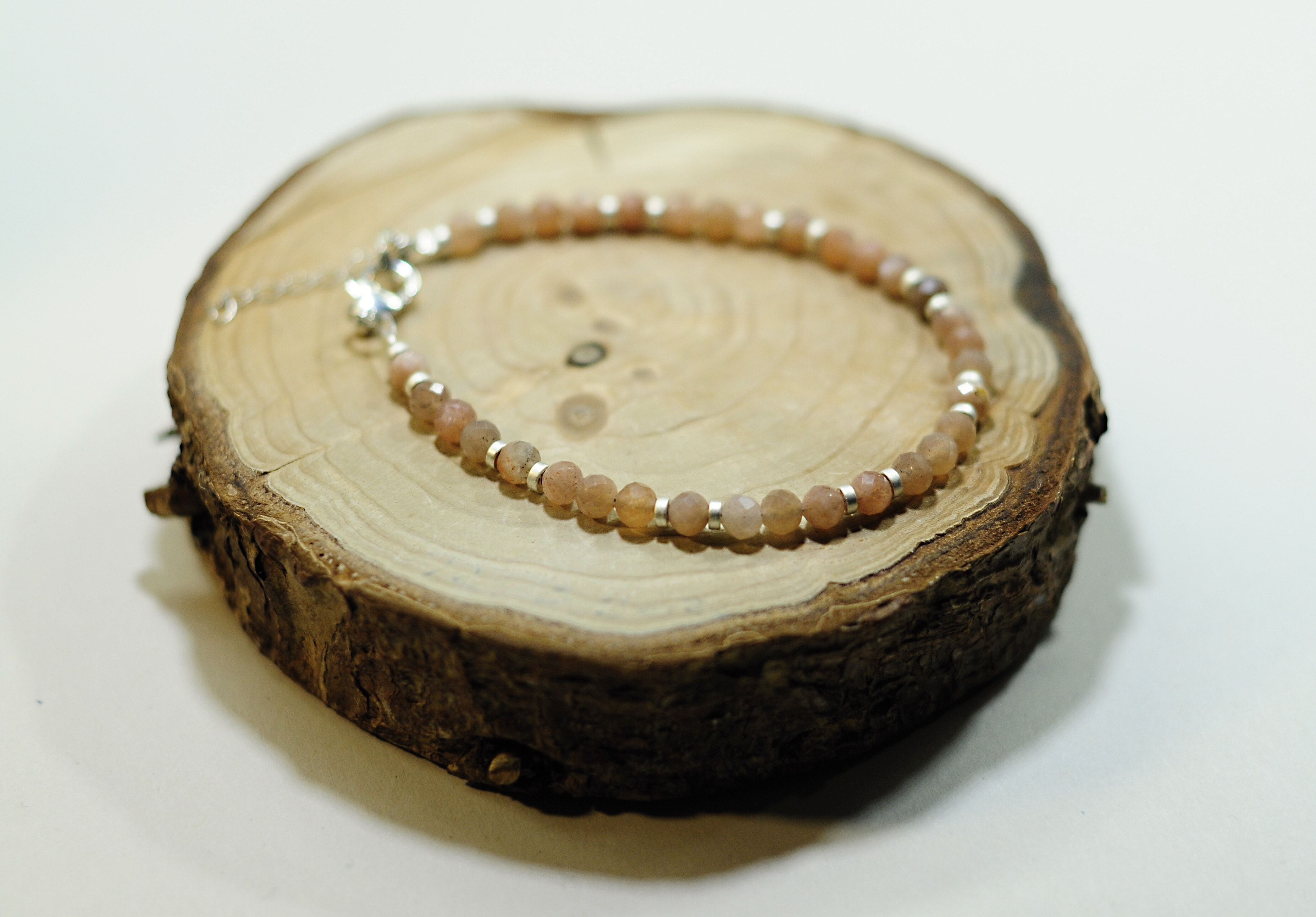 Bransoletka z kamieniem słonecznym - nr kat. 412a