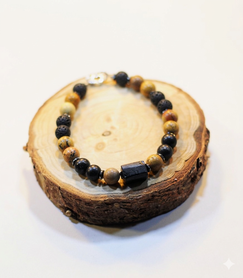 Bransoletka z jaspisem - nr kat. 471a