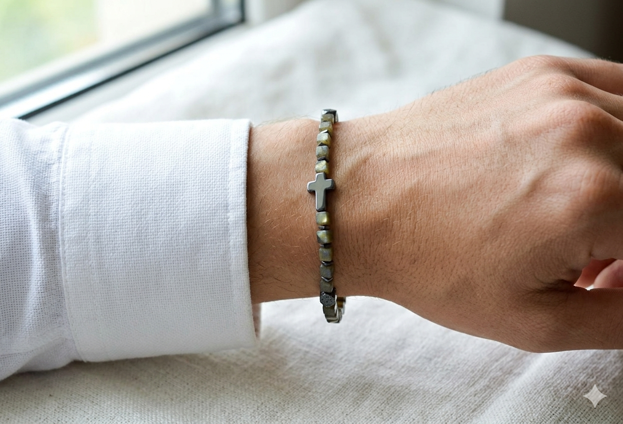 Bransoletka z labradorytem - nr kat. 397a