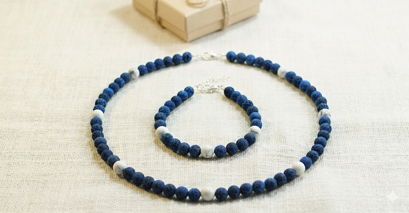 Naszyjnik z agatem - nr kat. 405