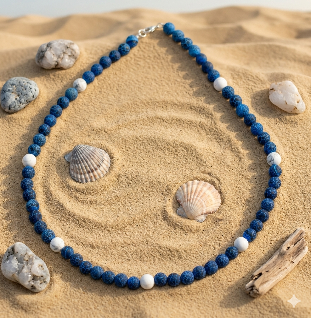 Naszyjnik z agatem - nr kat. 405