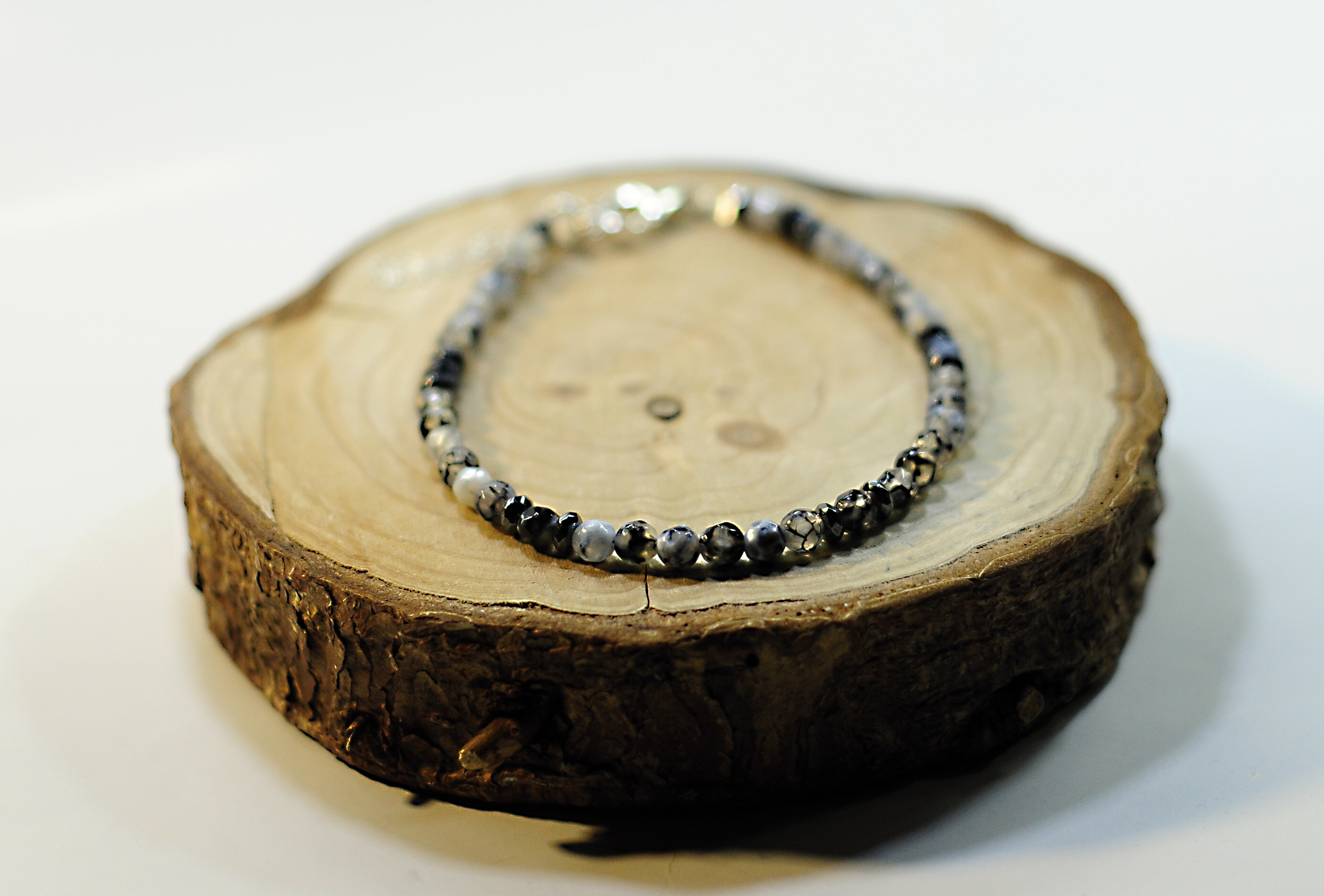 Bransoletka z agatem - nr kat. 425a