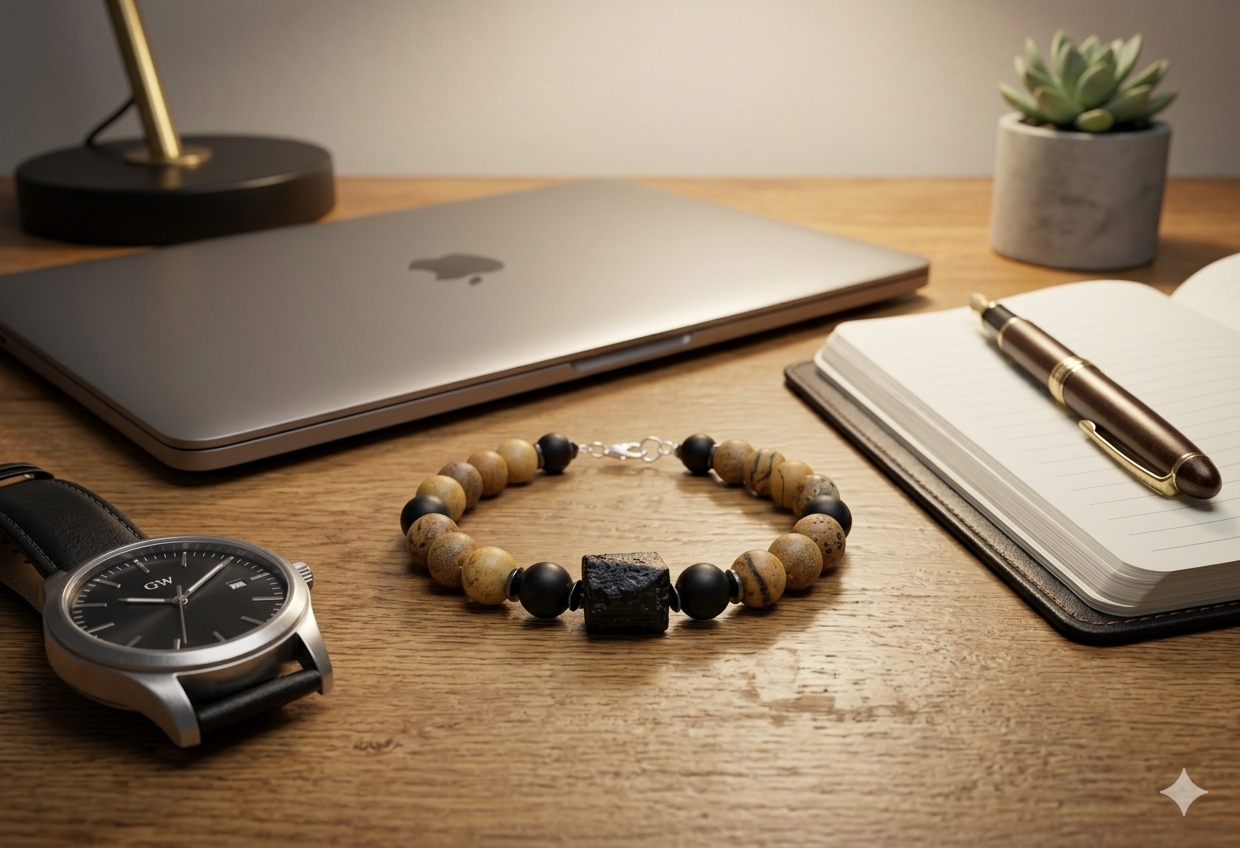 Bransoletka z jaspisem - nr kat. 471c