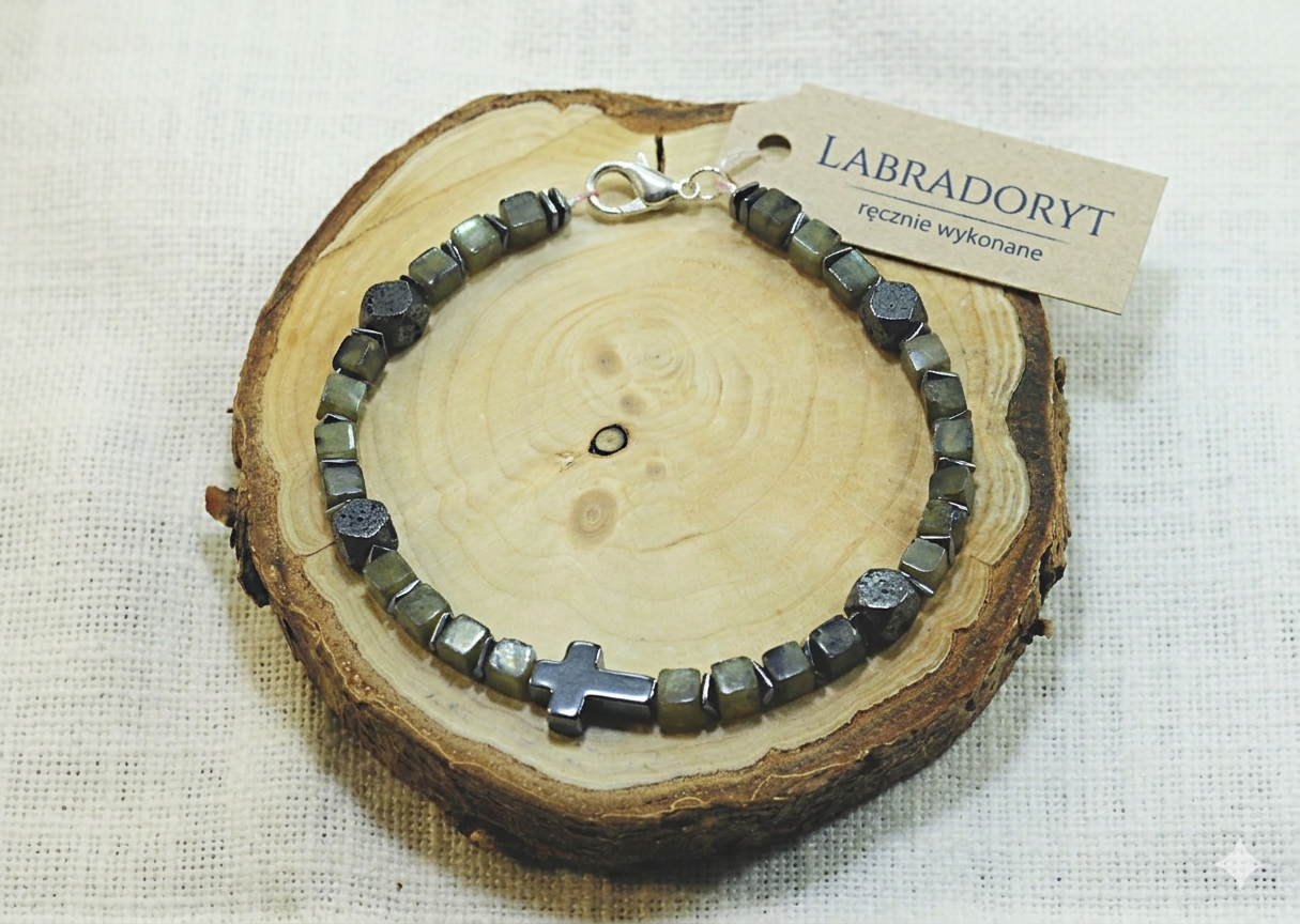 Bransoletka z labradorytem - nr kat. 397a