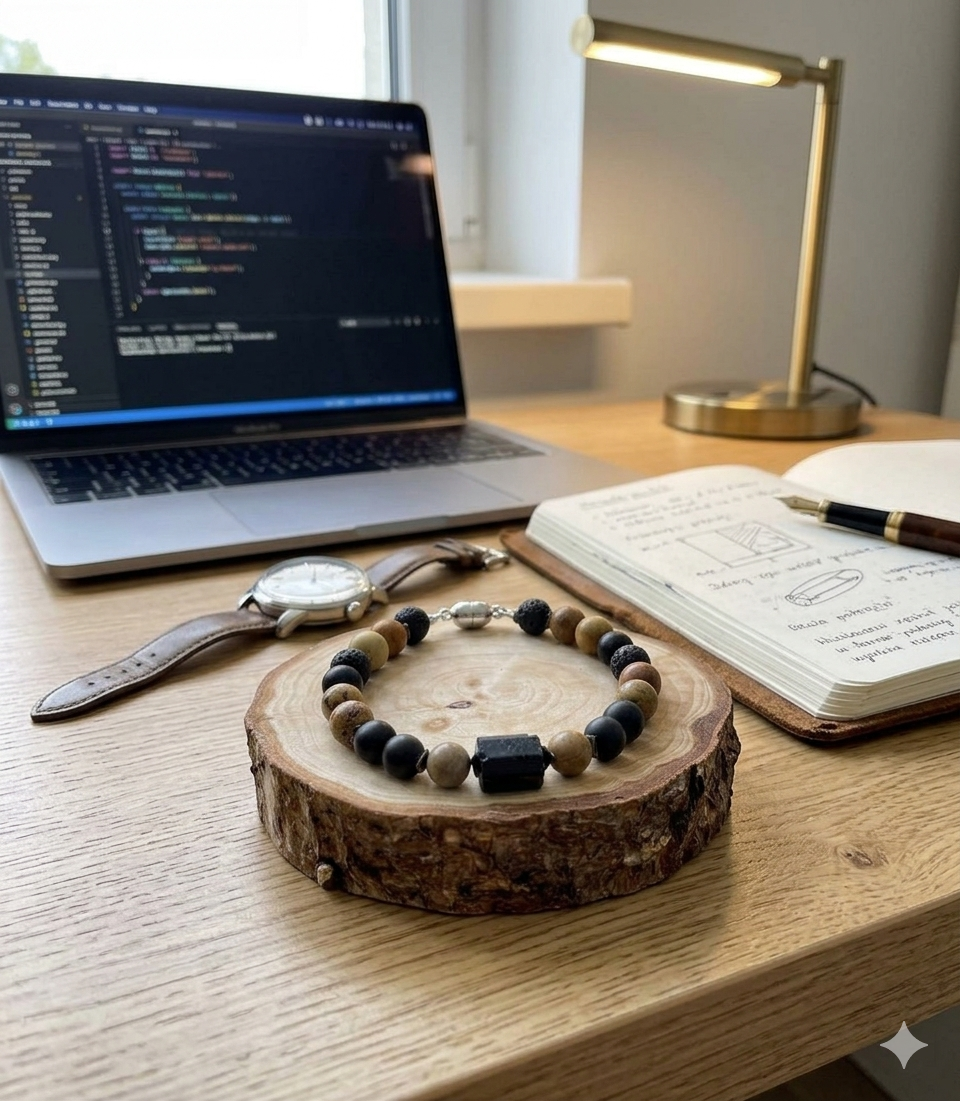 Bransoletka z jaspisem - nr kat. 471a