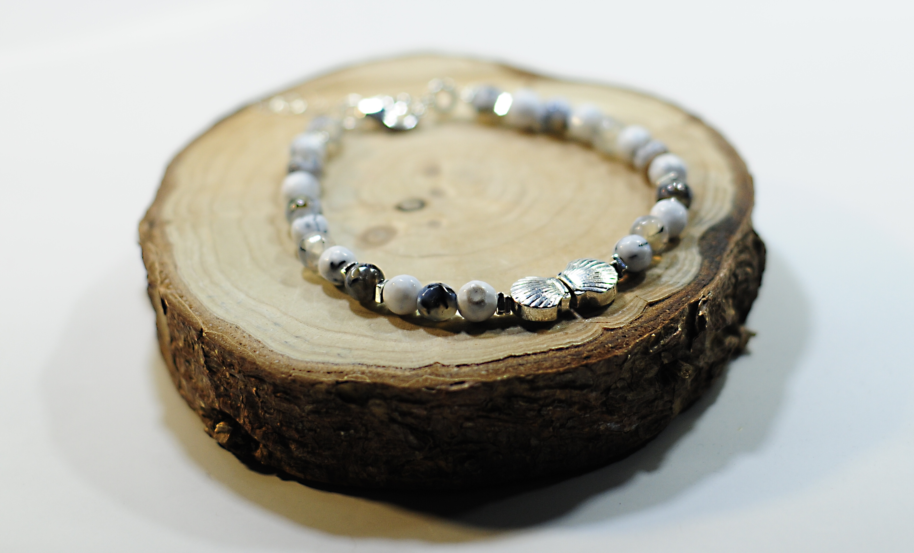 Bransoletka z agatem  - nr kat. 424a