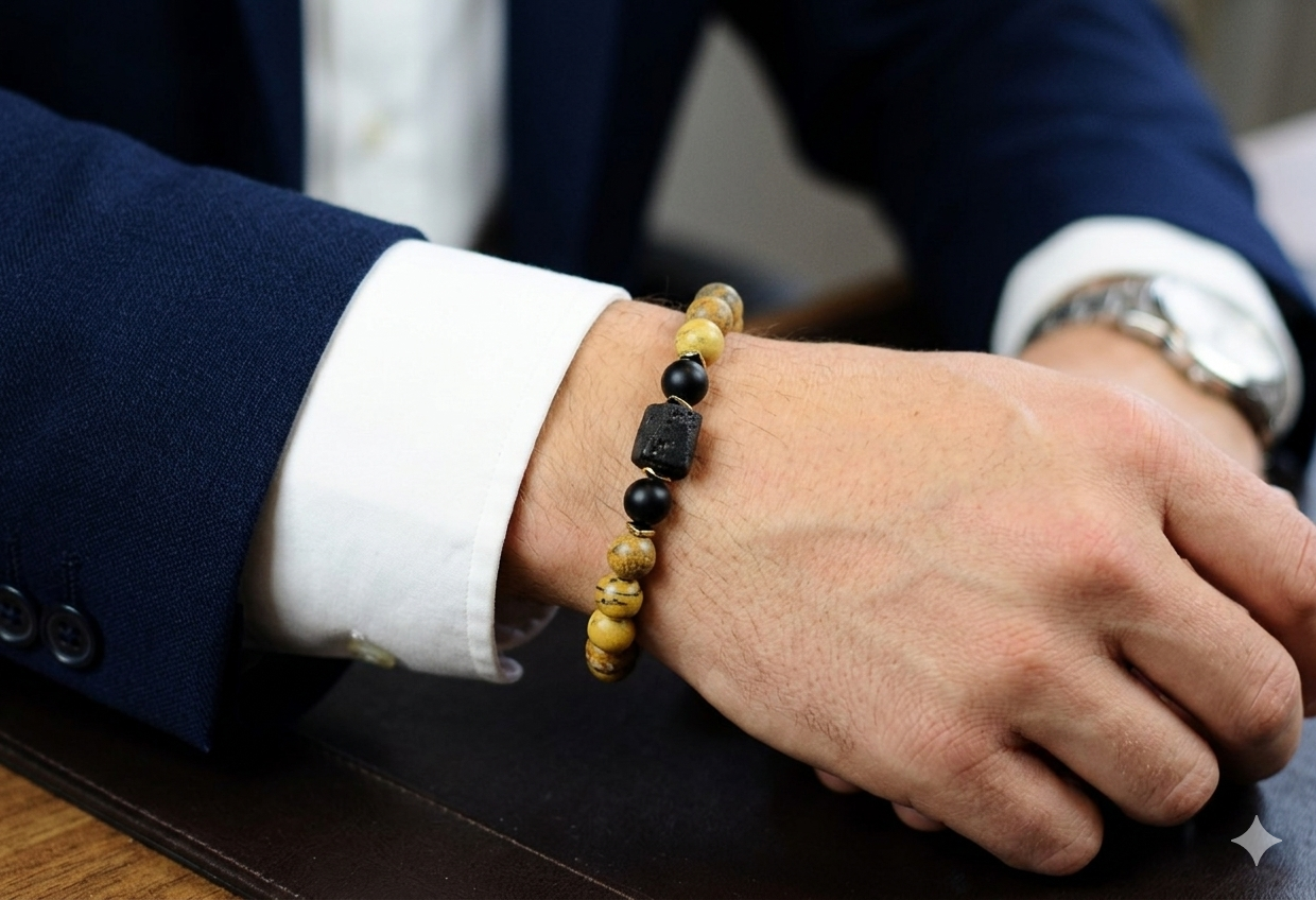 Bransoletka z jaspisem - nr kat. 471c