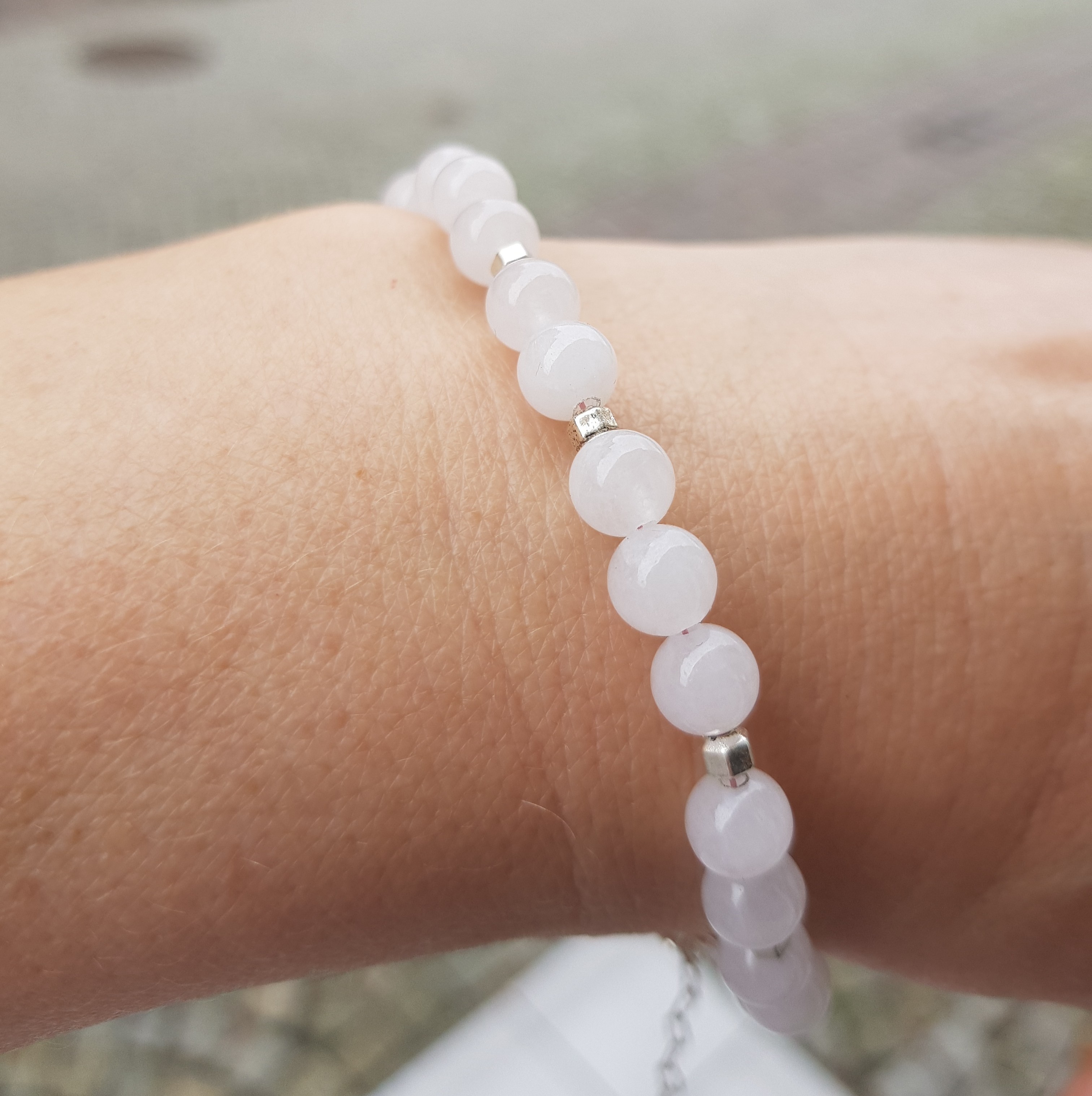 Bransoletka z kamieniem księżycowym - nr kat. 413a