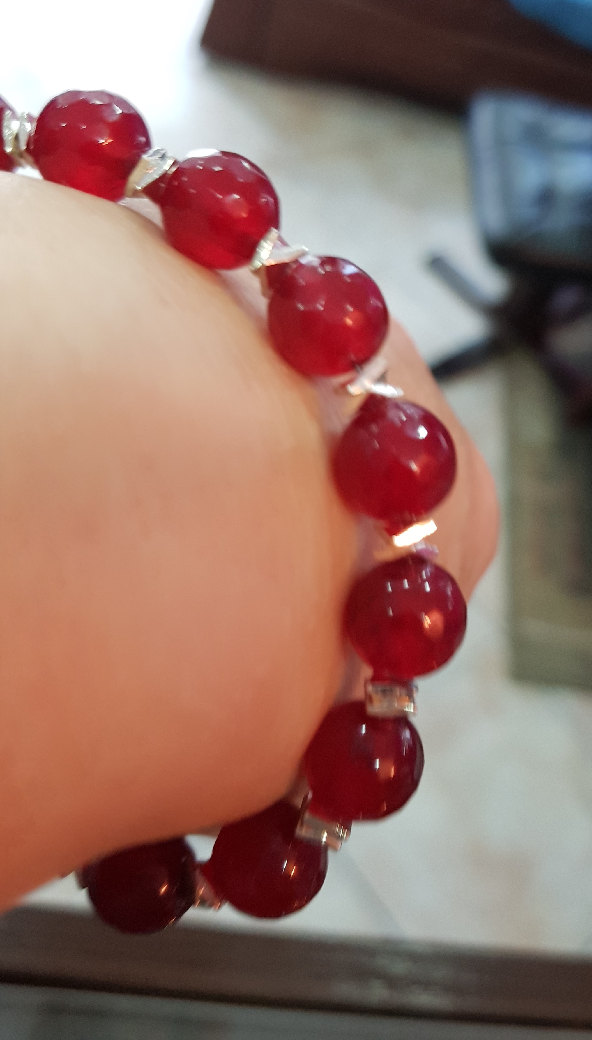 Bransoletka z chalcedonem  - nr kat. 417a