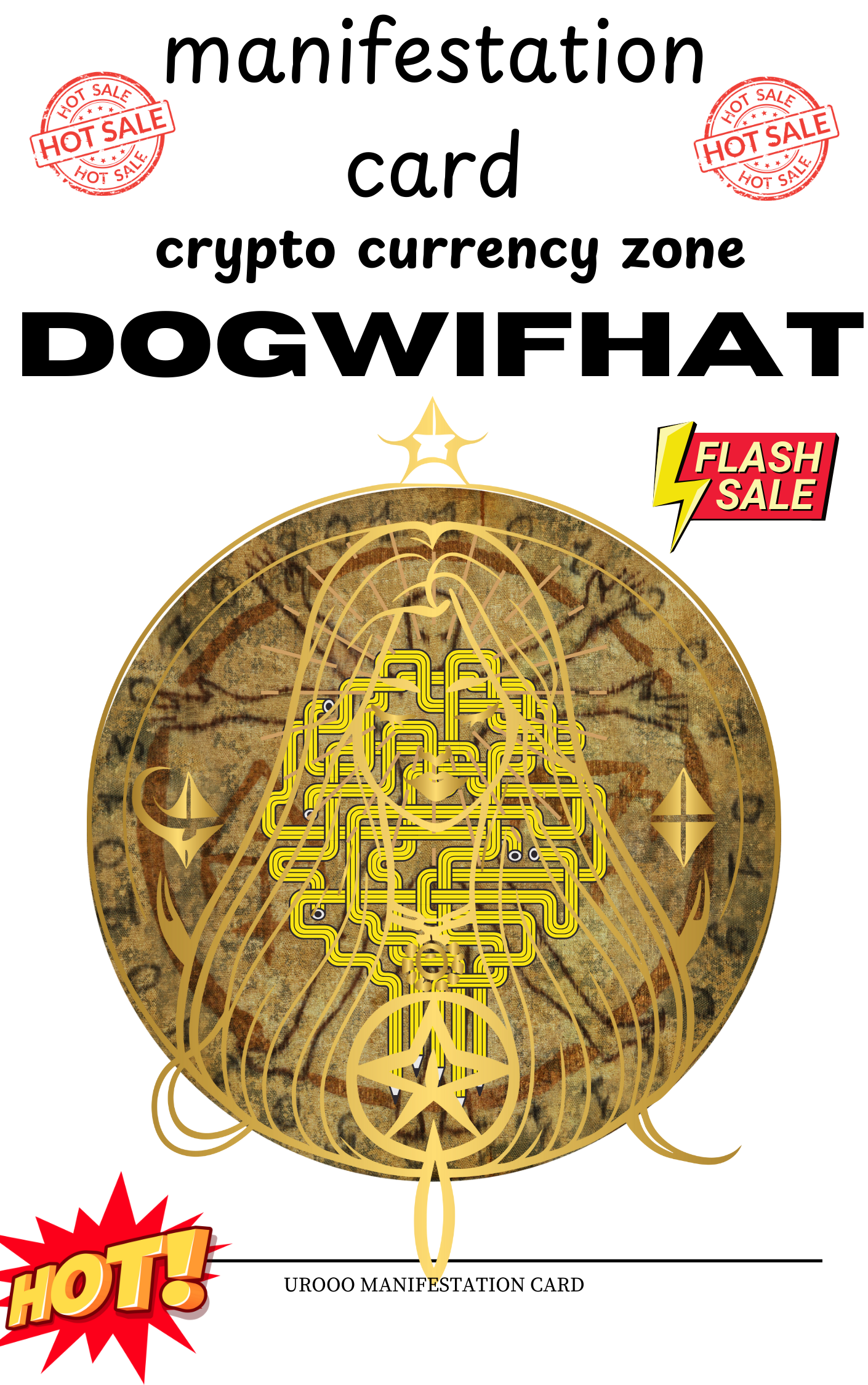 UROOO Manifestation Card DOGWIFHAT