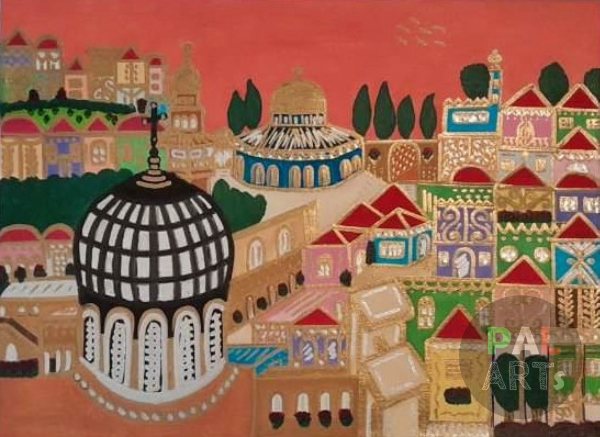 Jerusalem Cityscape I