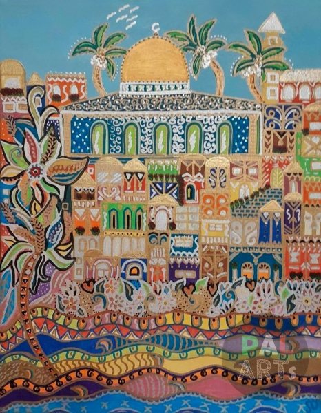 Jerusalem Cityscape II