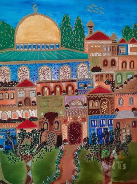 Jerusalem Cityscape IV