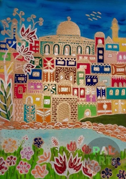 Jerusalem Cityscape V
