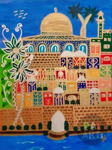 Jerusalem Cityscape VII