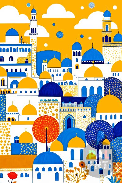 Jerusalem Cityscape II