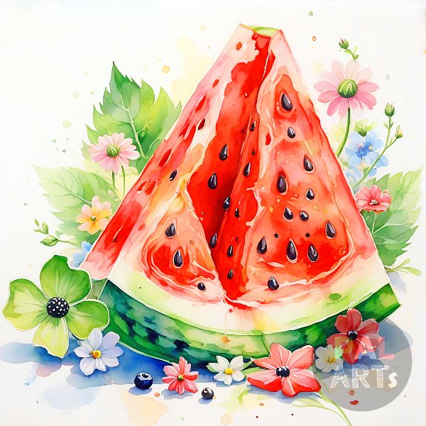 Watermelon Map I