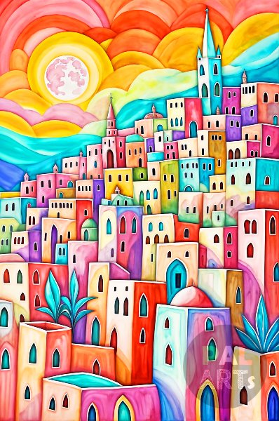 Bethlehem Cityscape III